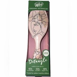 Wet Brush Original Detangler Modern Botanical Butterfly BRAND NEW!